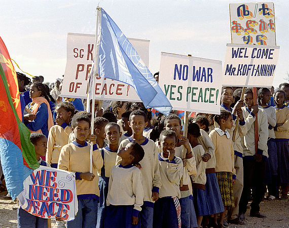 Besuch Kofi Annans in Eritrea