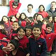Die Kinder aus der deutschen Schule Santiago