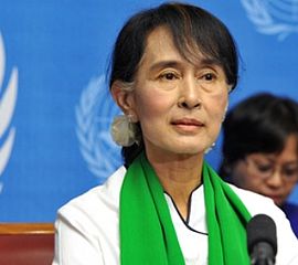Aung San Suu Kyi - gewaltfreier Einsatz für Menschenrechte